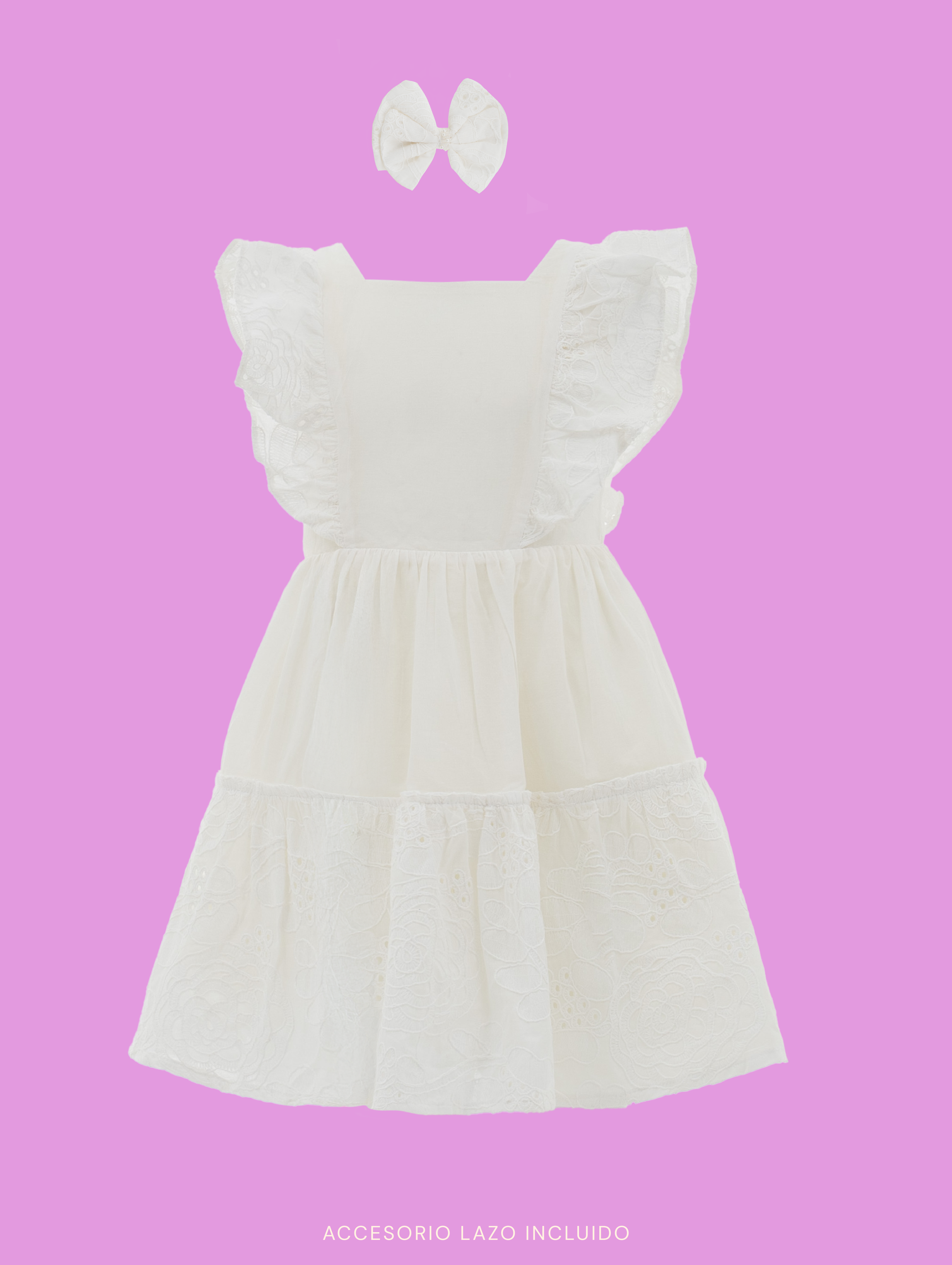 vestidos cómodos para niñas en tela fresca
