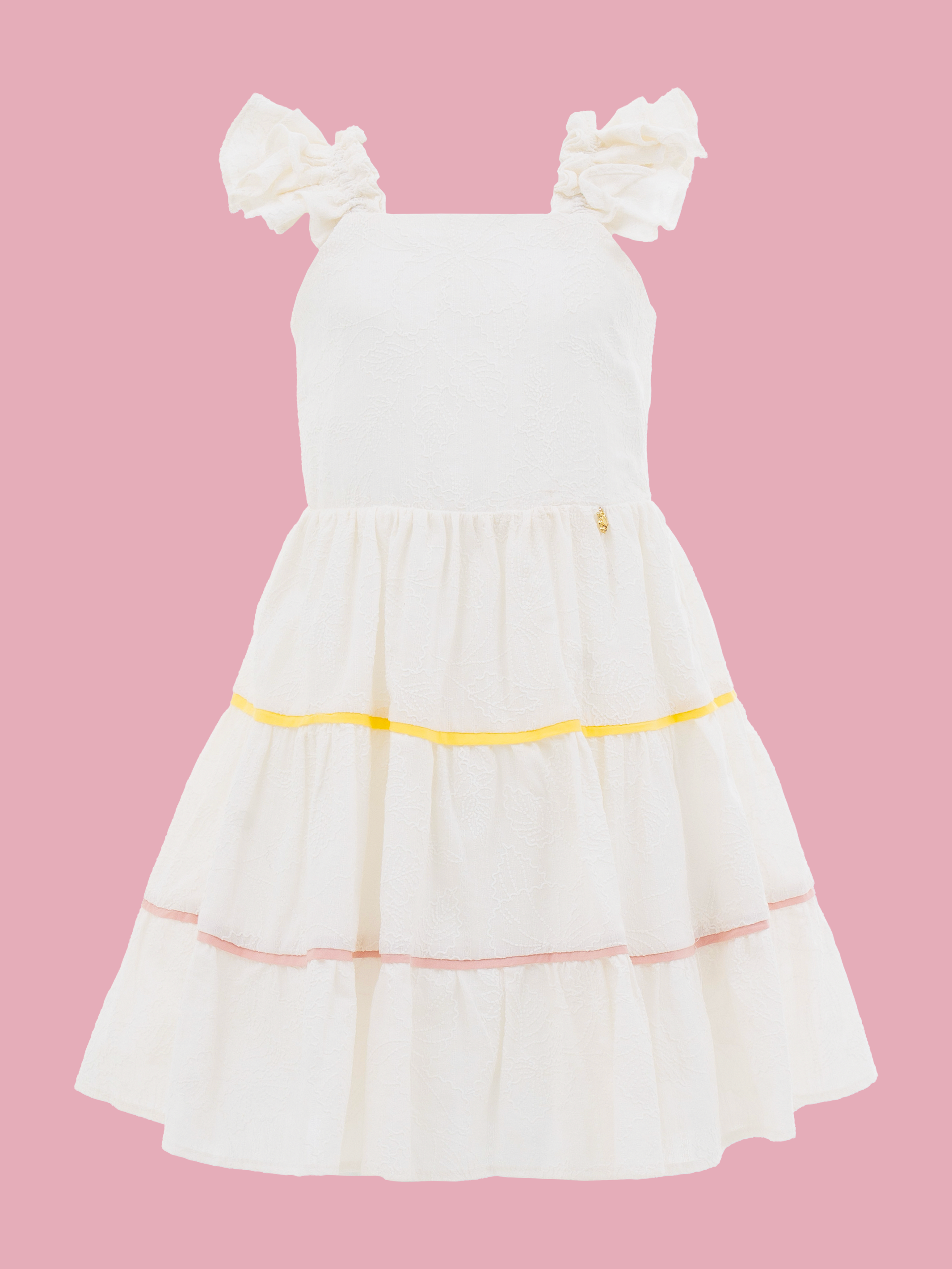 vestidos cómodos para niñas con zipper en espalda