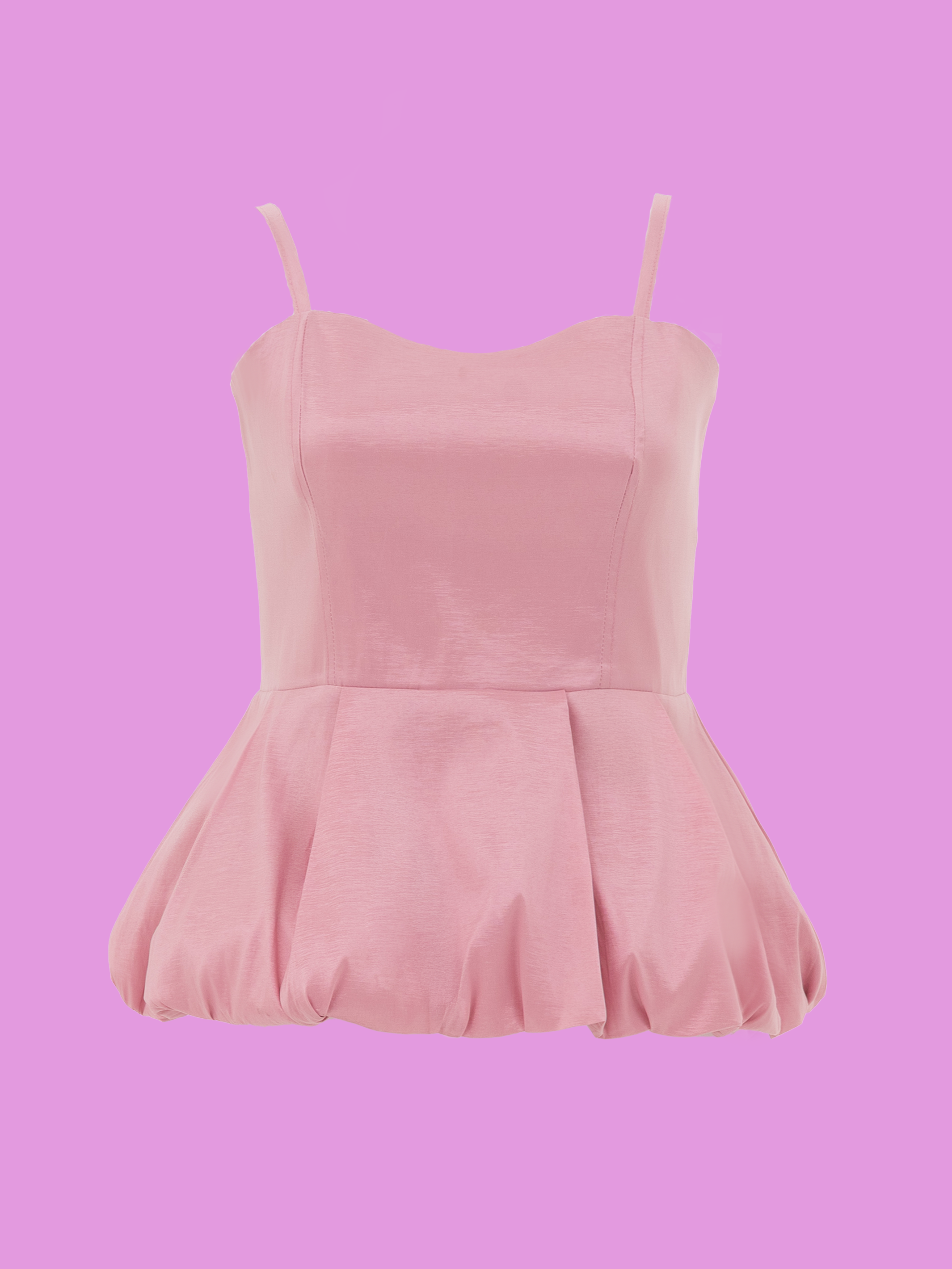blusas para niñas con detalle en globo bajo el busto