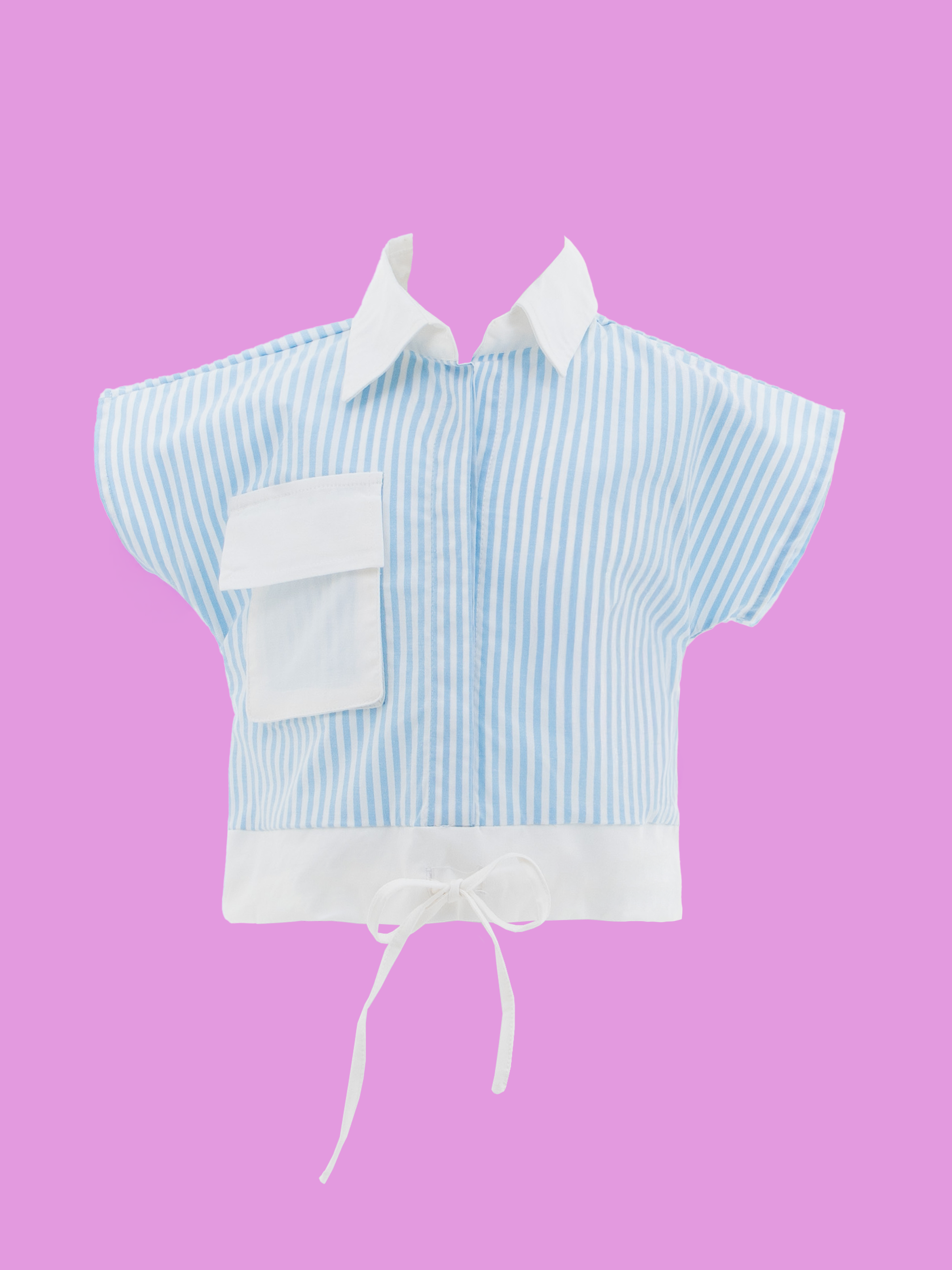 blusas comodas para niñas con fajón