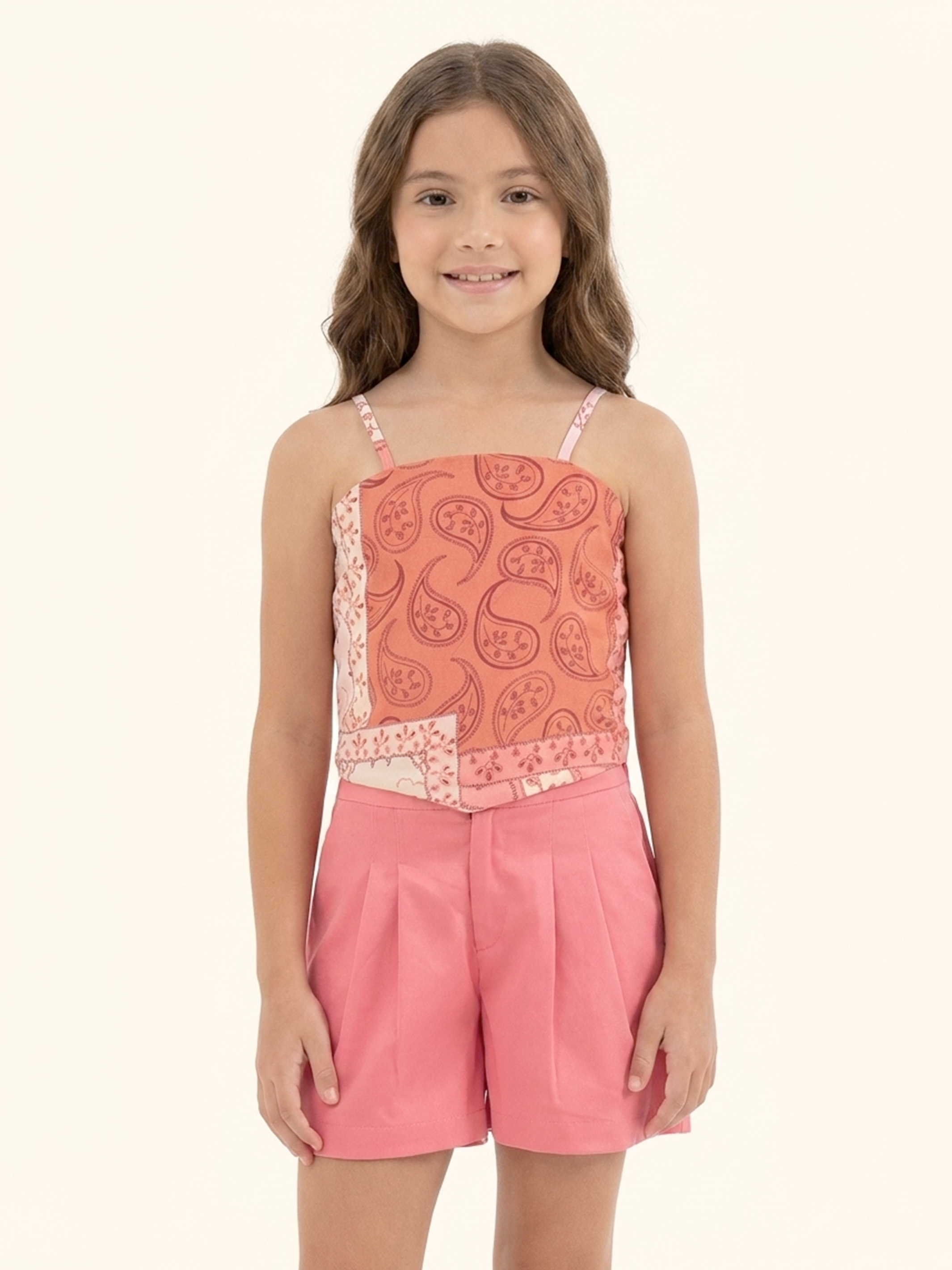 Conjuntos de ropa para niñas de moda con diseño delicado y estilo casual