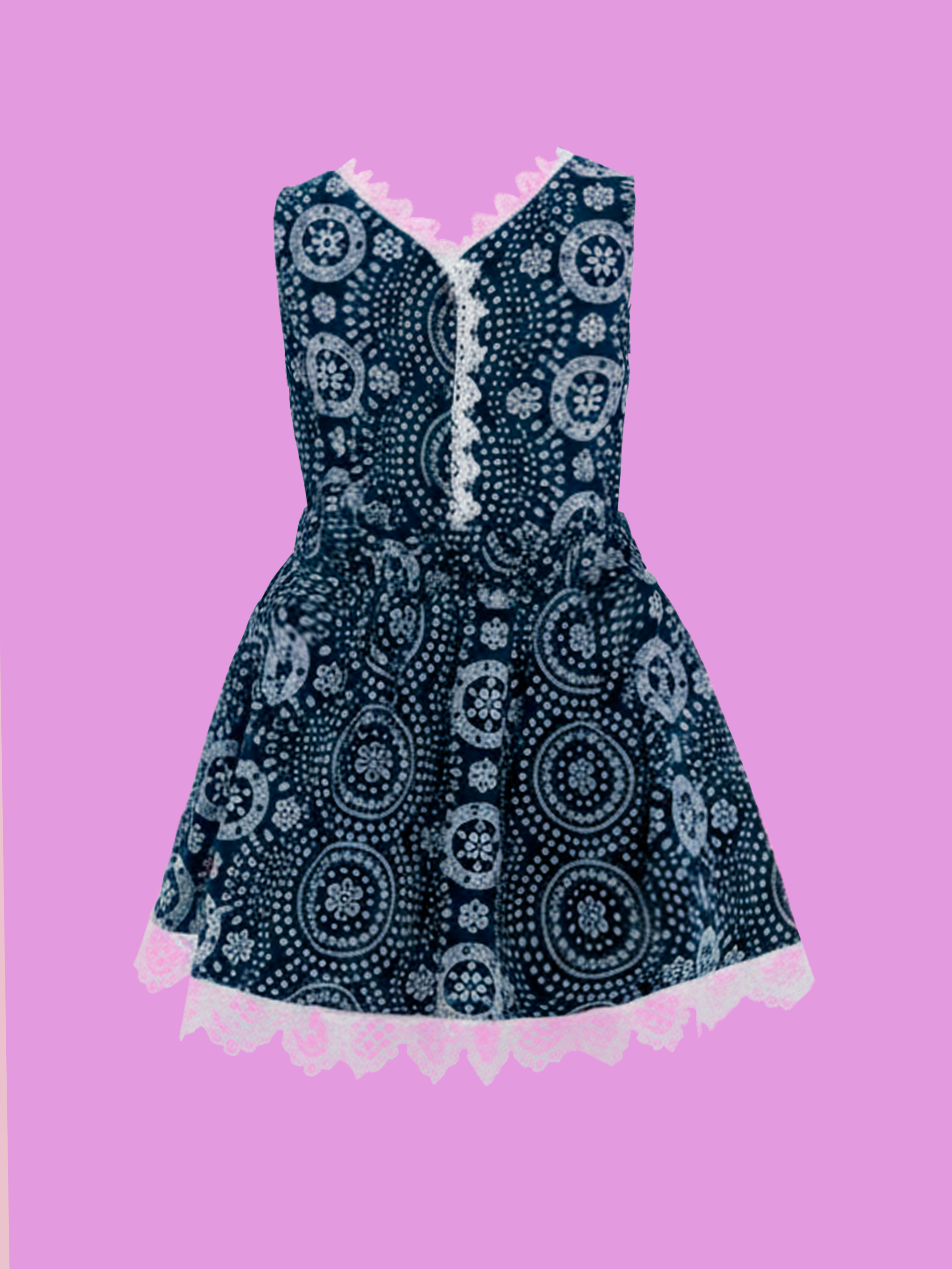 Conjuntos ropa para niñas sofisticados con falda con arandela en ruedo