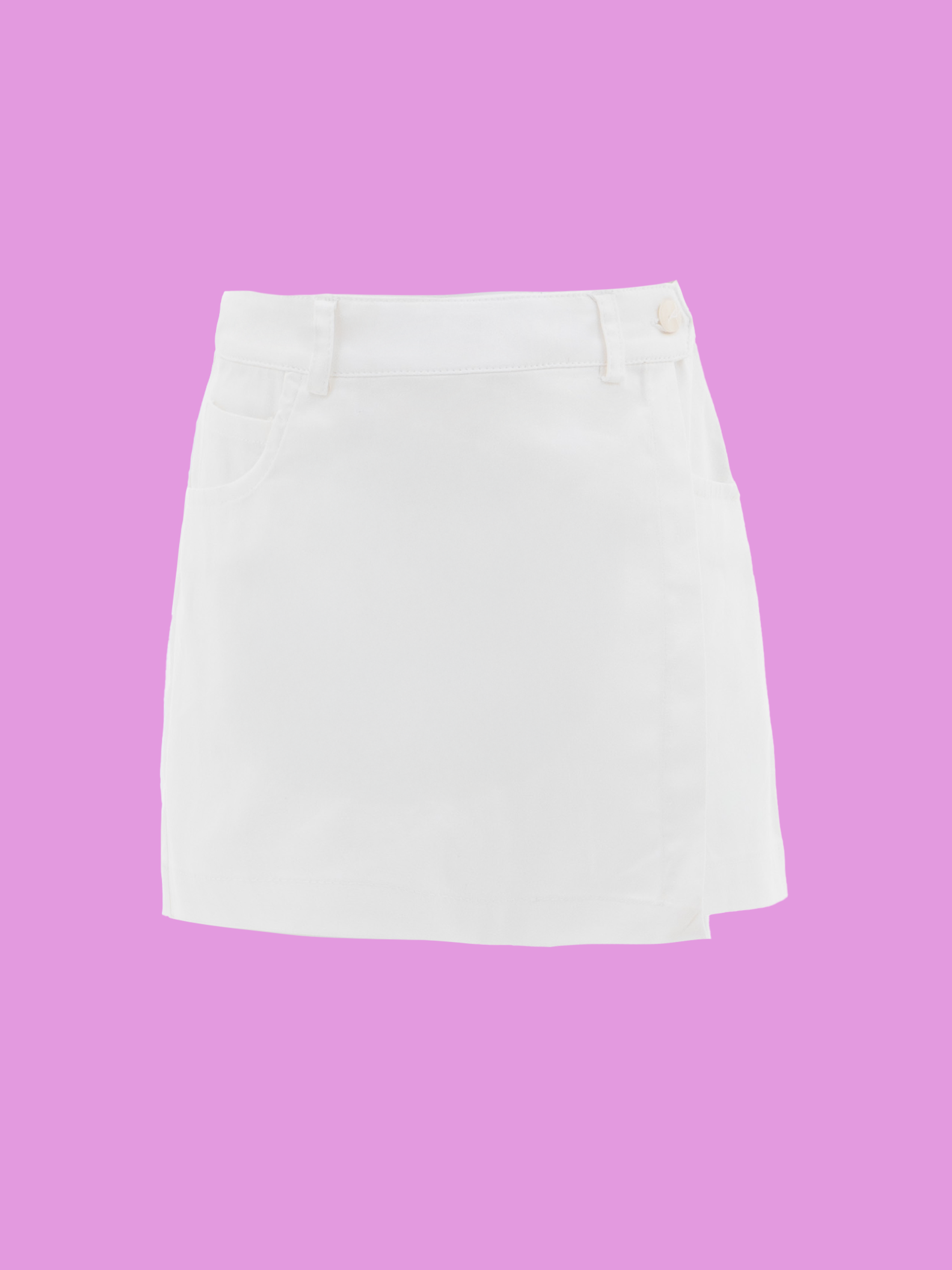 faldas comodas para niñas con pinzas traseras