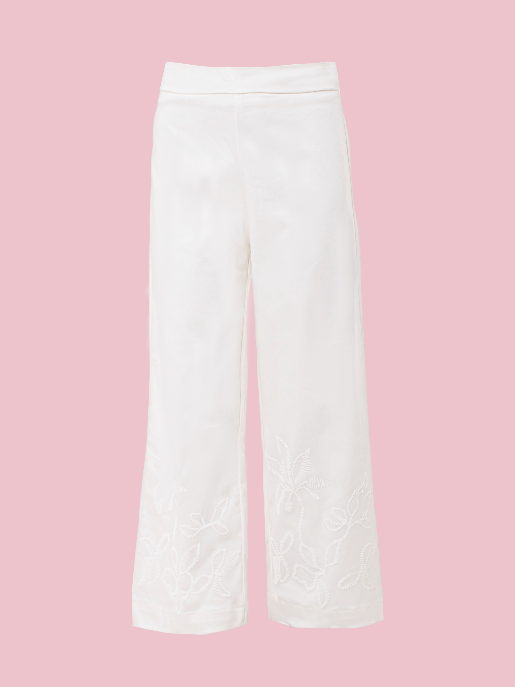 pantalones para niñas de moda en dril para salidas familiares