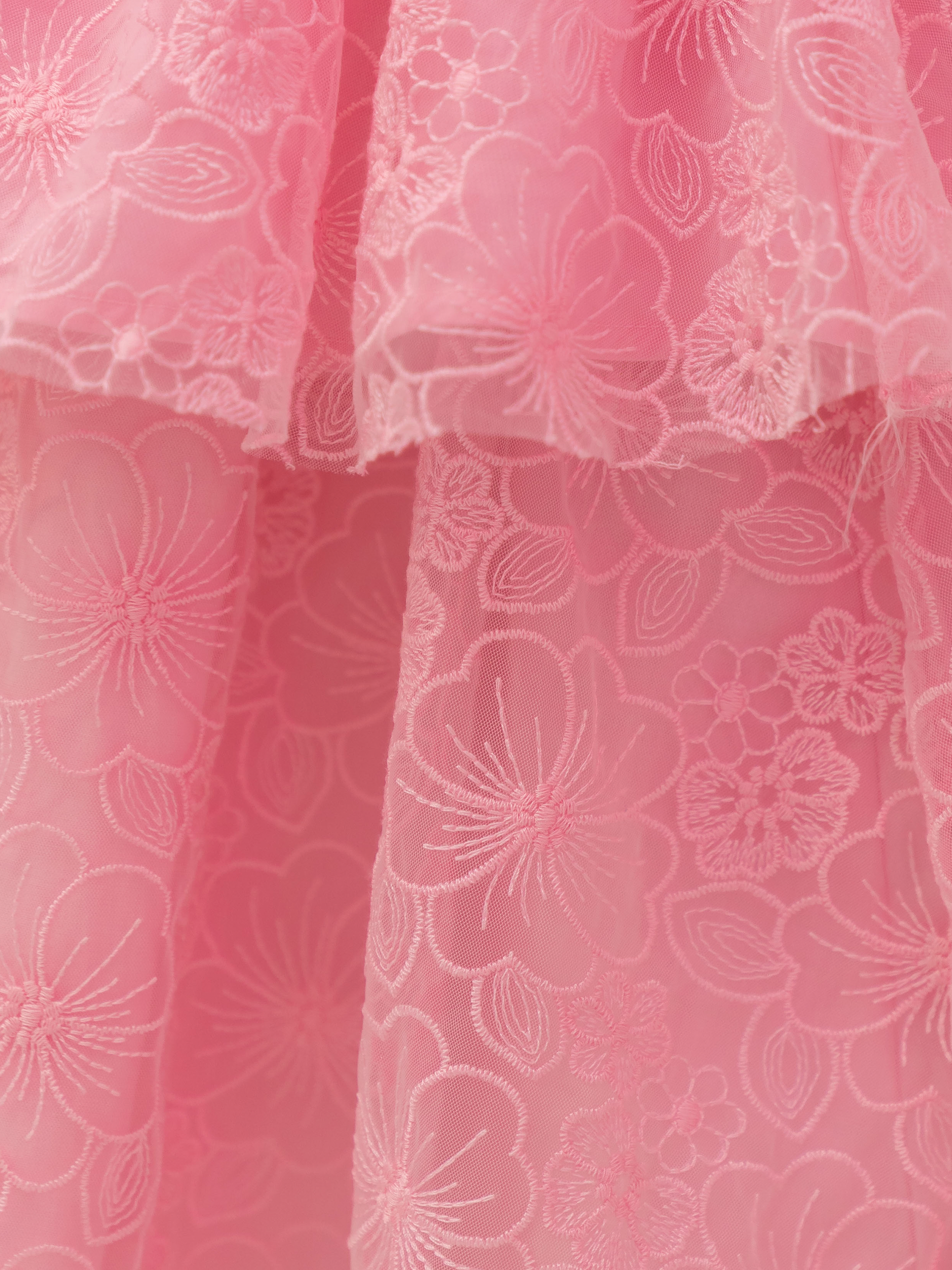 vestidos modernos de niña en tull elegante