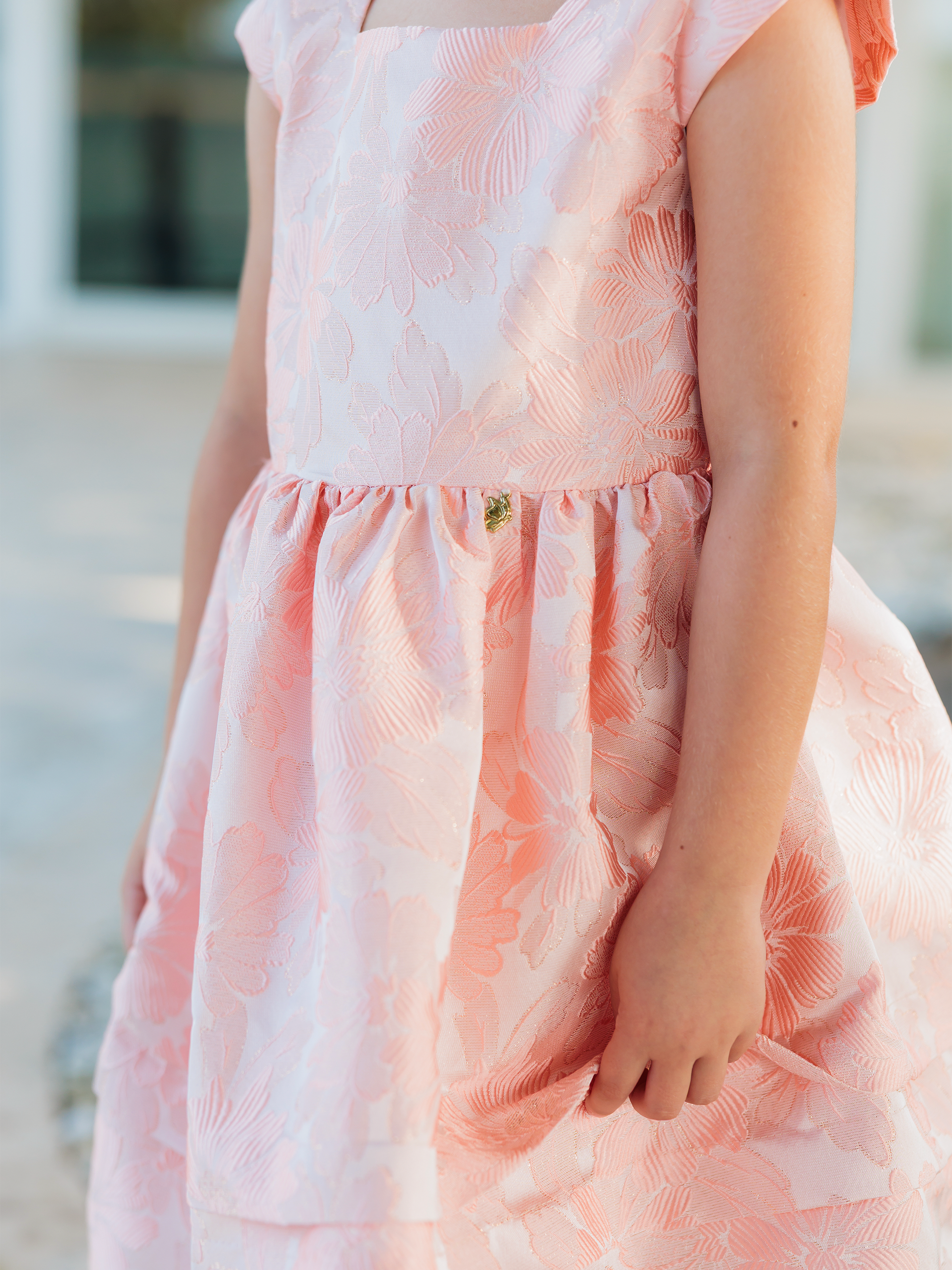 vestidos de niñas de moda con mangas pechichonas