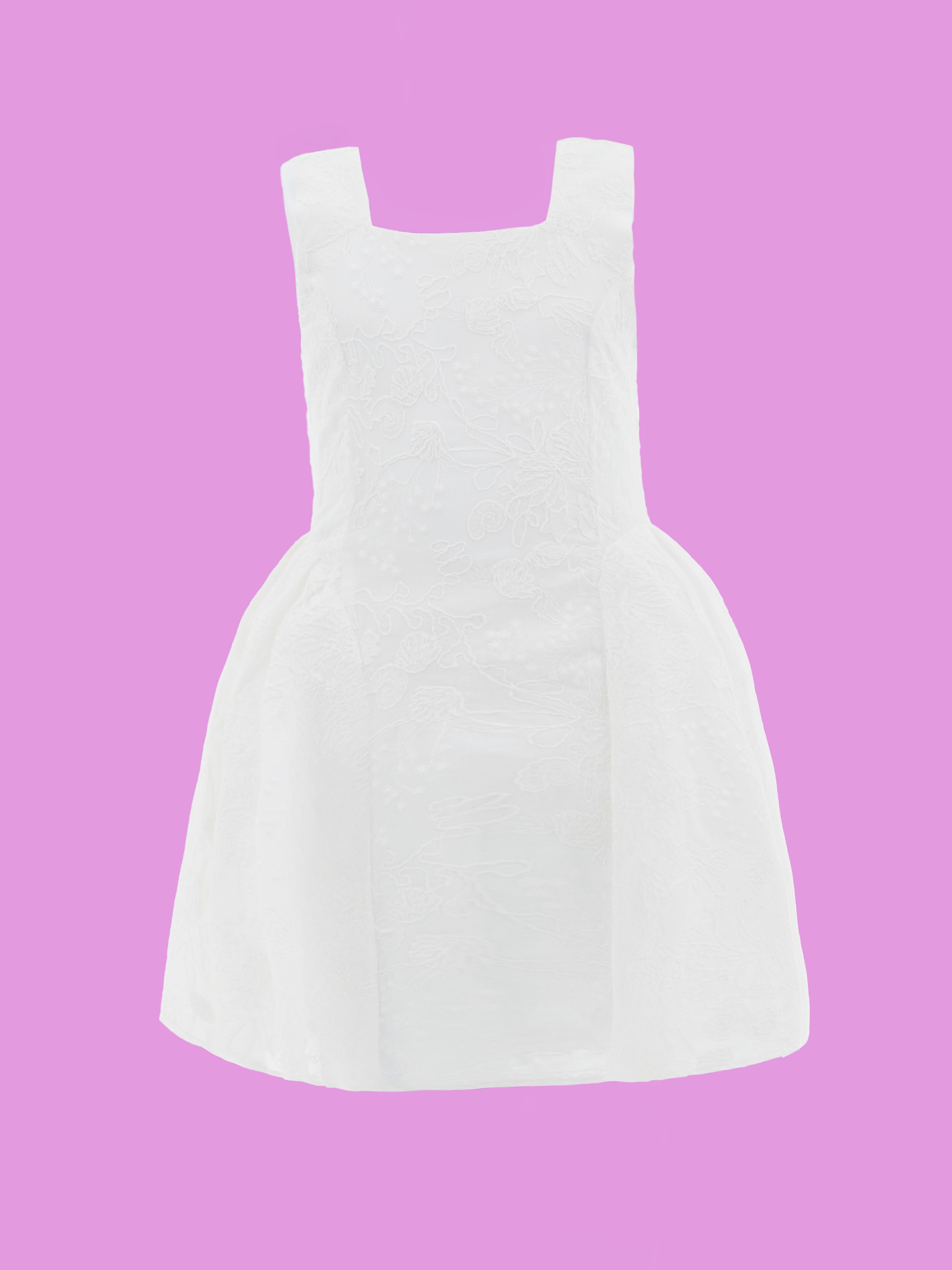 vestidos de niñas de moda con falda de vuelo