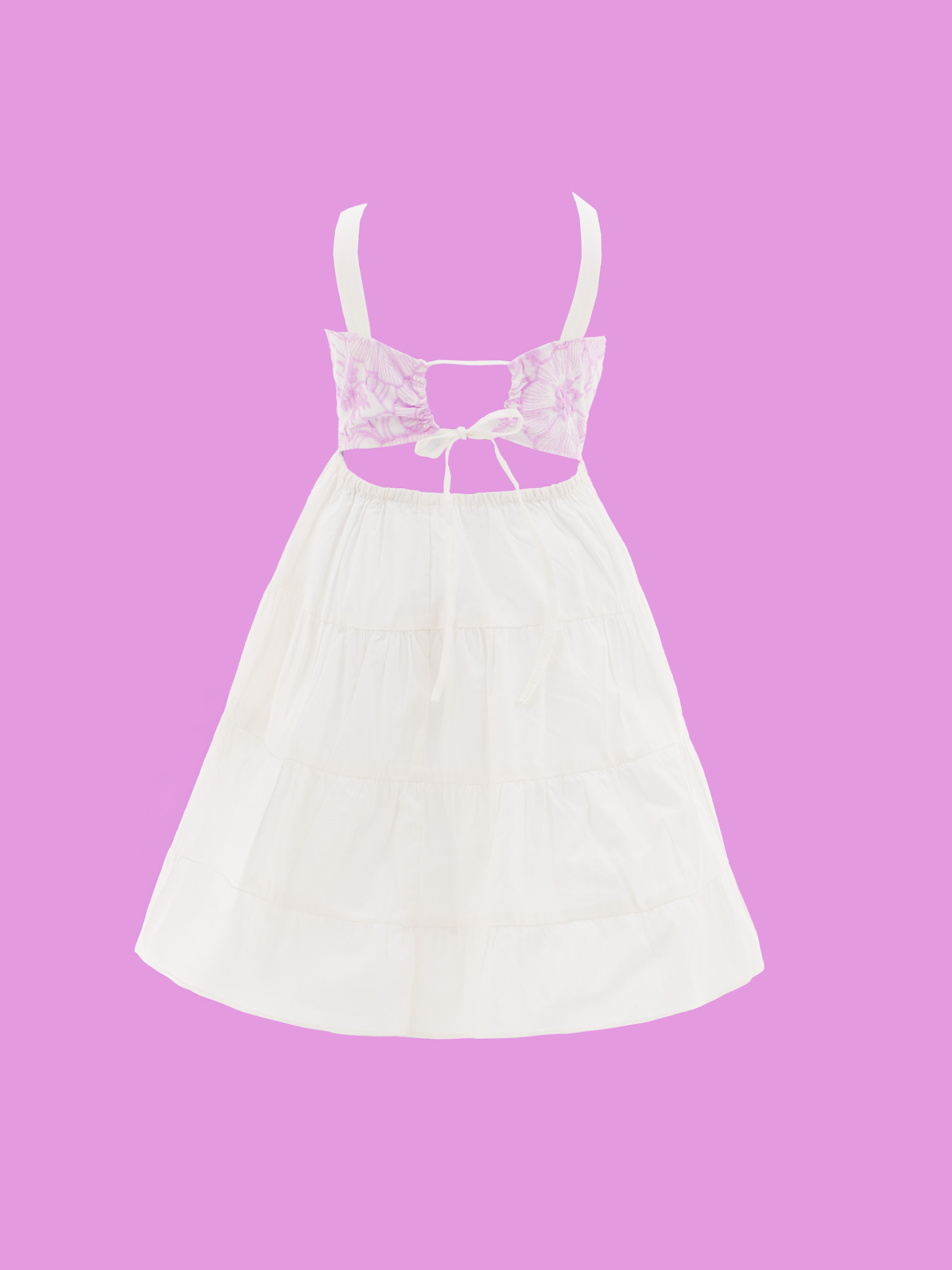 vestidos cómodos para niñas en popelina fresca