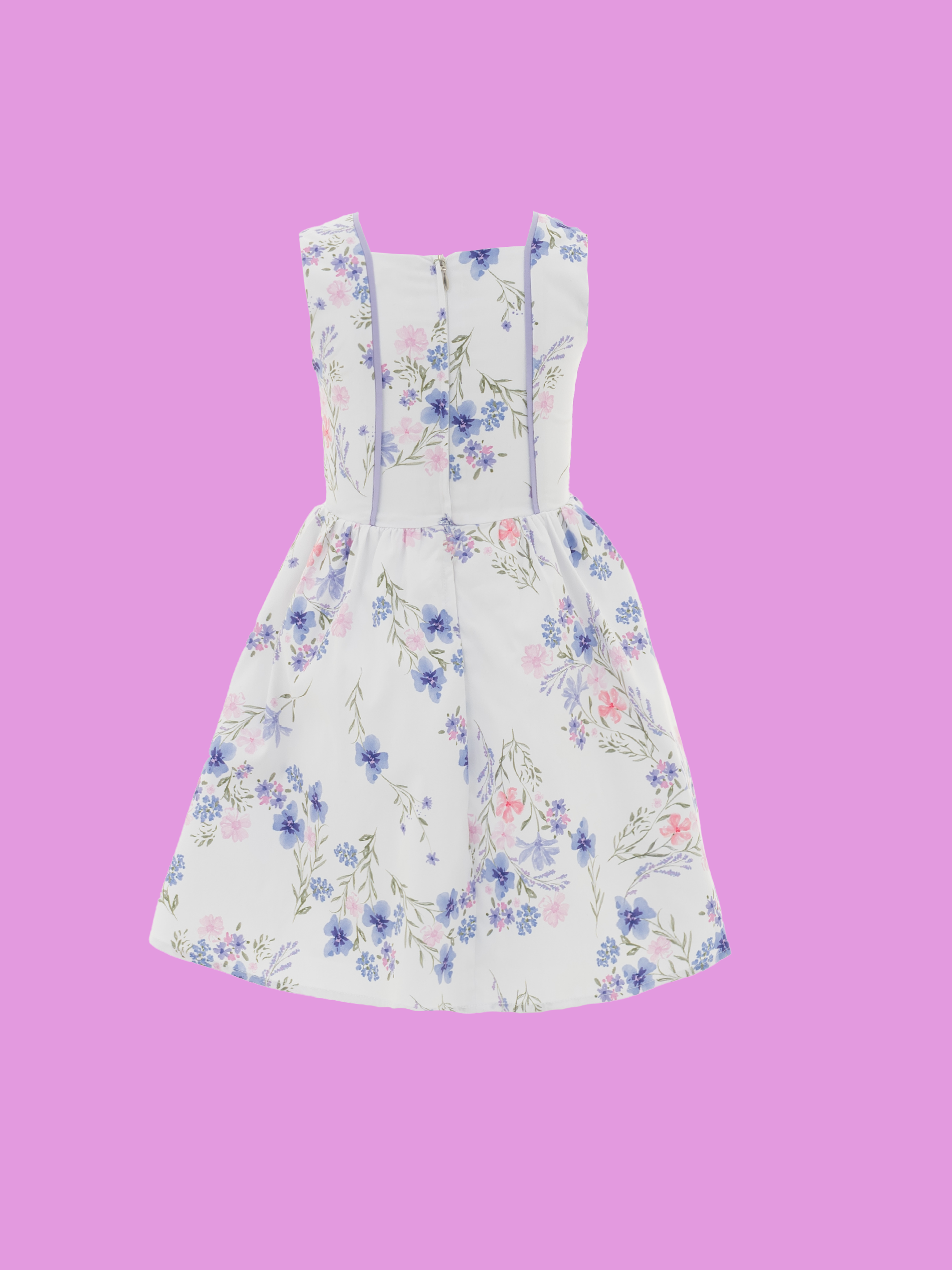 vestidos modernos de niña con estilo fresco