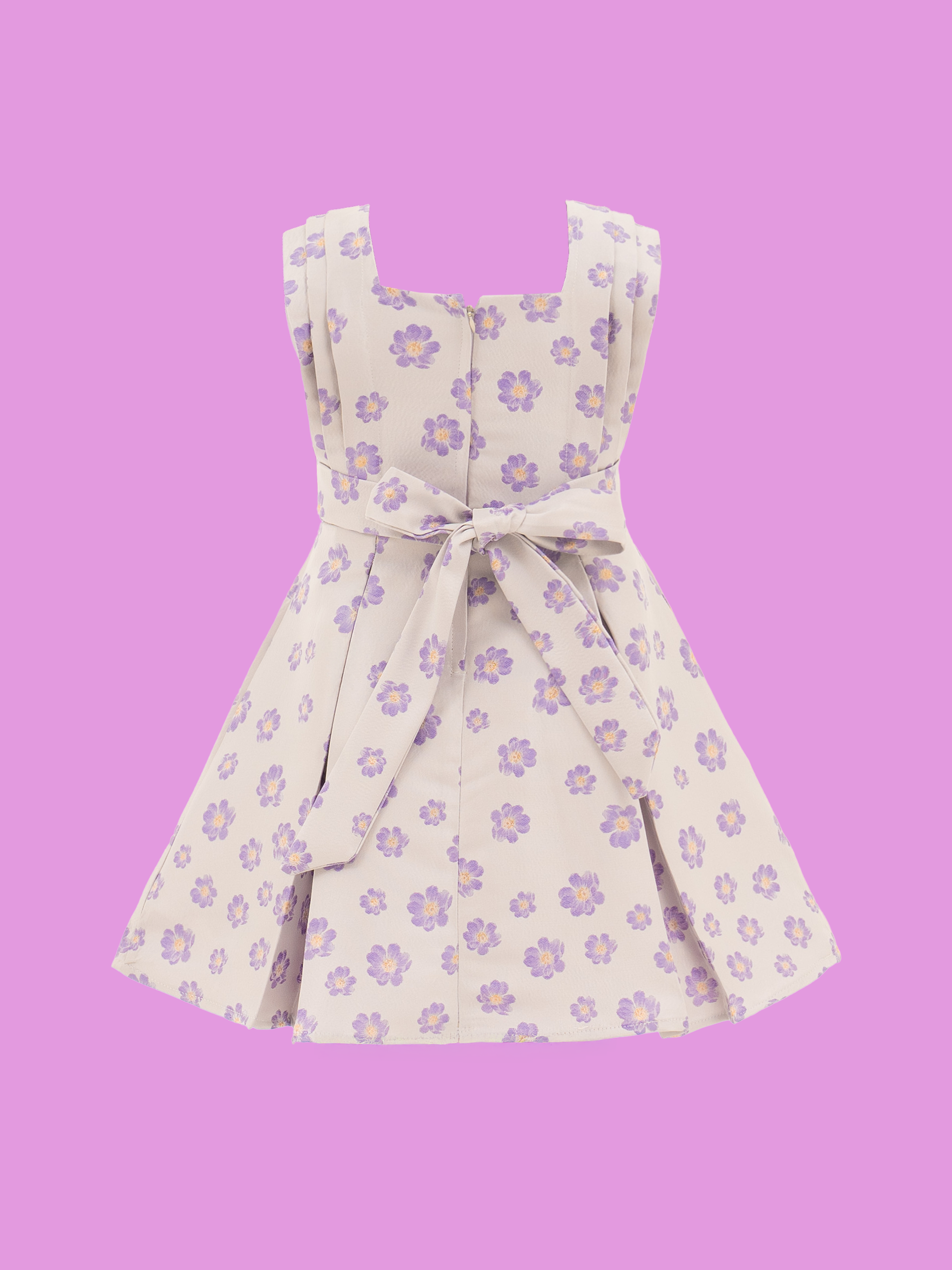 vestidos cómodos para niñas en jacquard sofisticado
