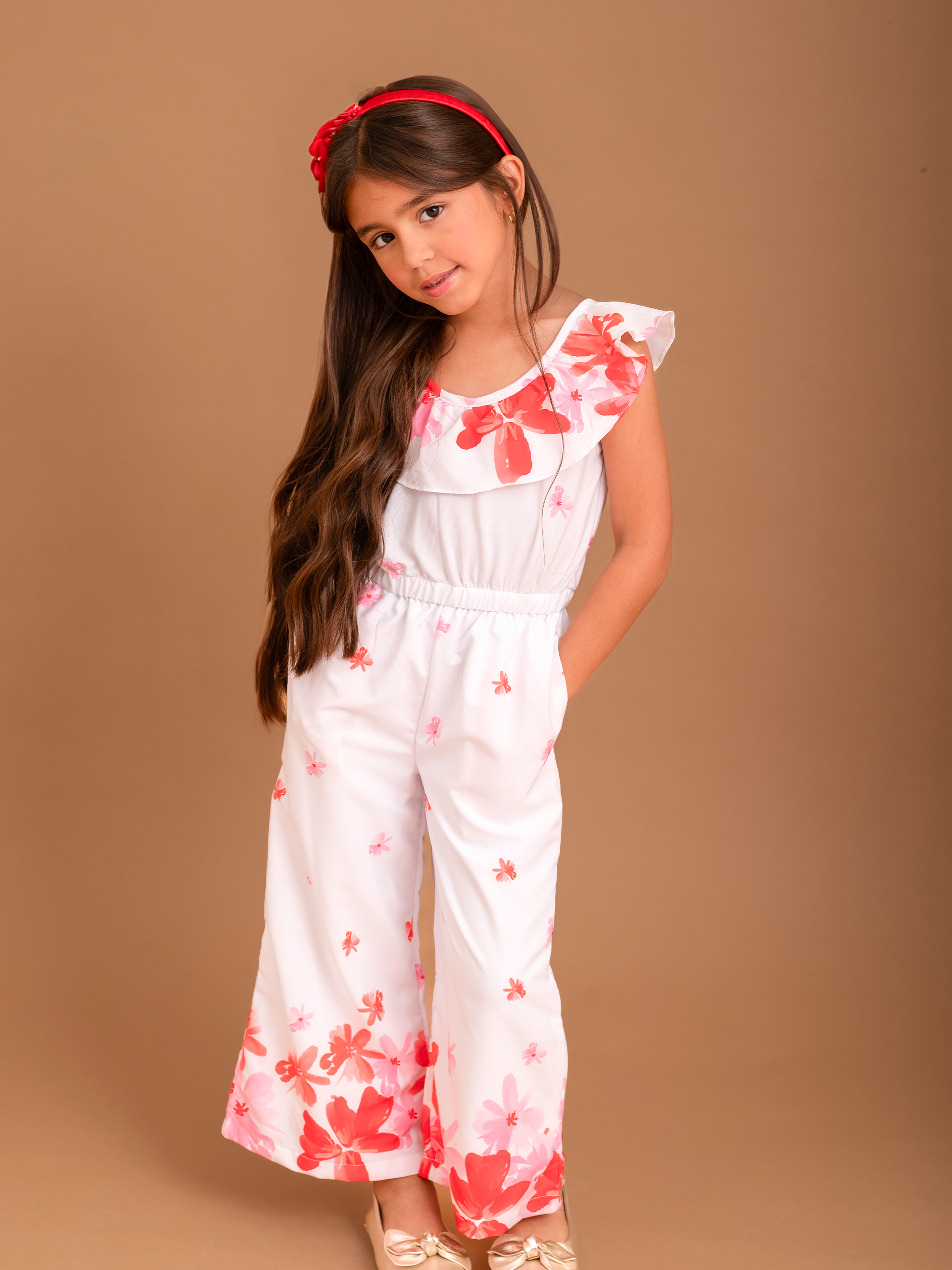 Enterizo Luisa para Niña Fresco y Comodo Laura V Girls Colombia