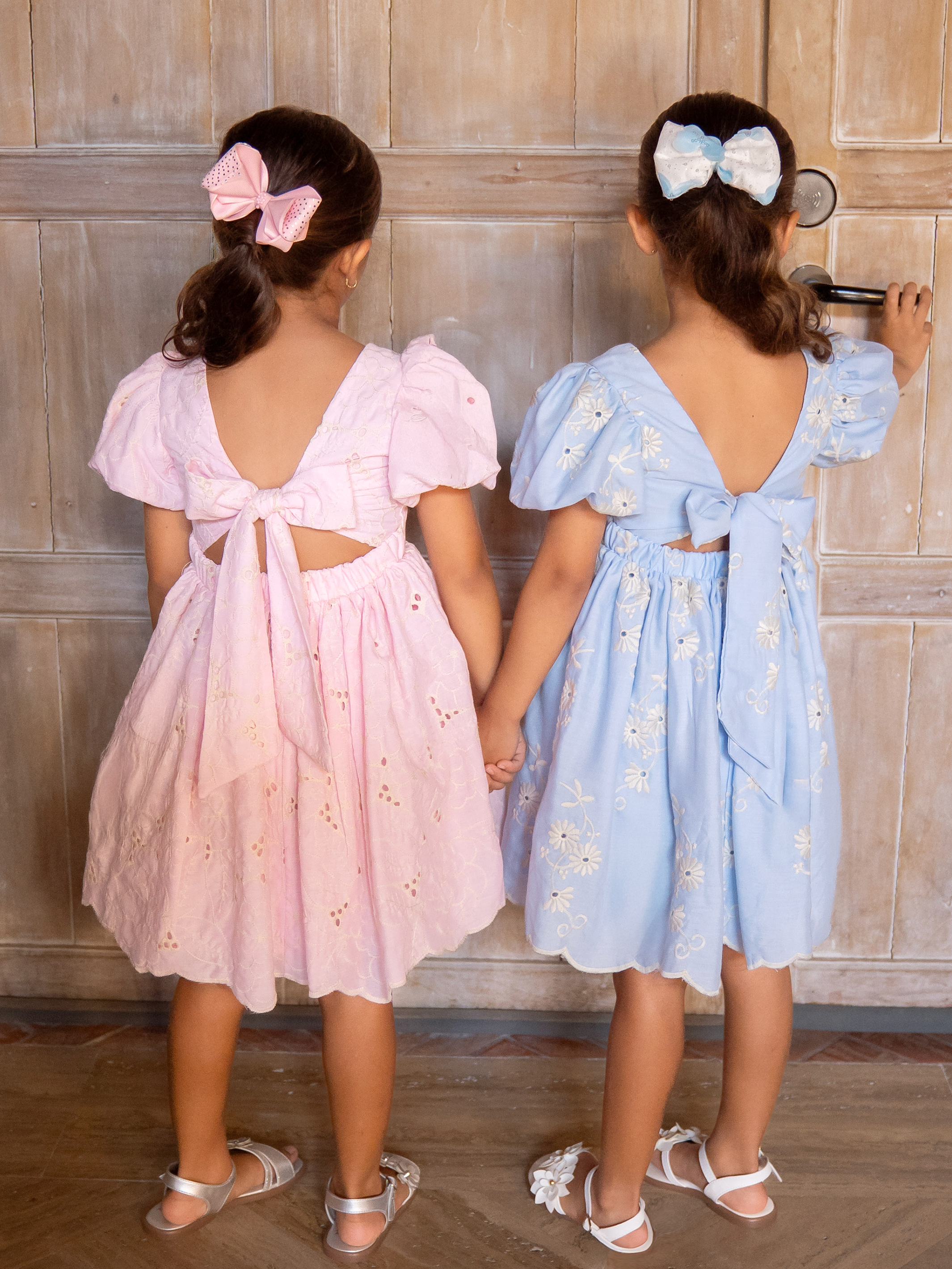 vestidos de niñas de moda con diseño delicado