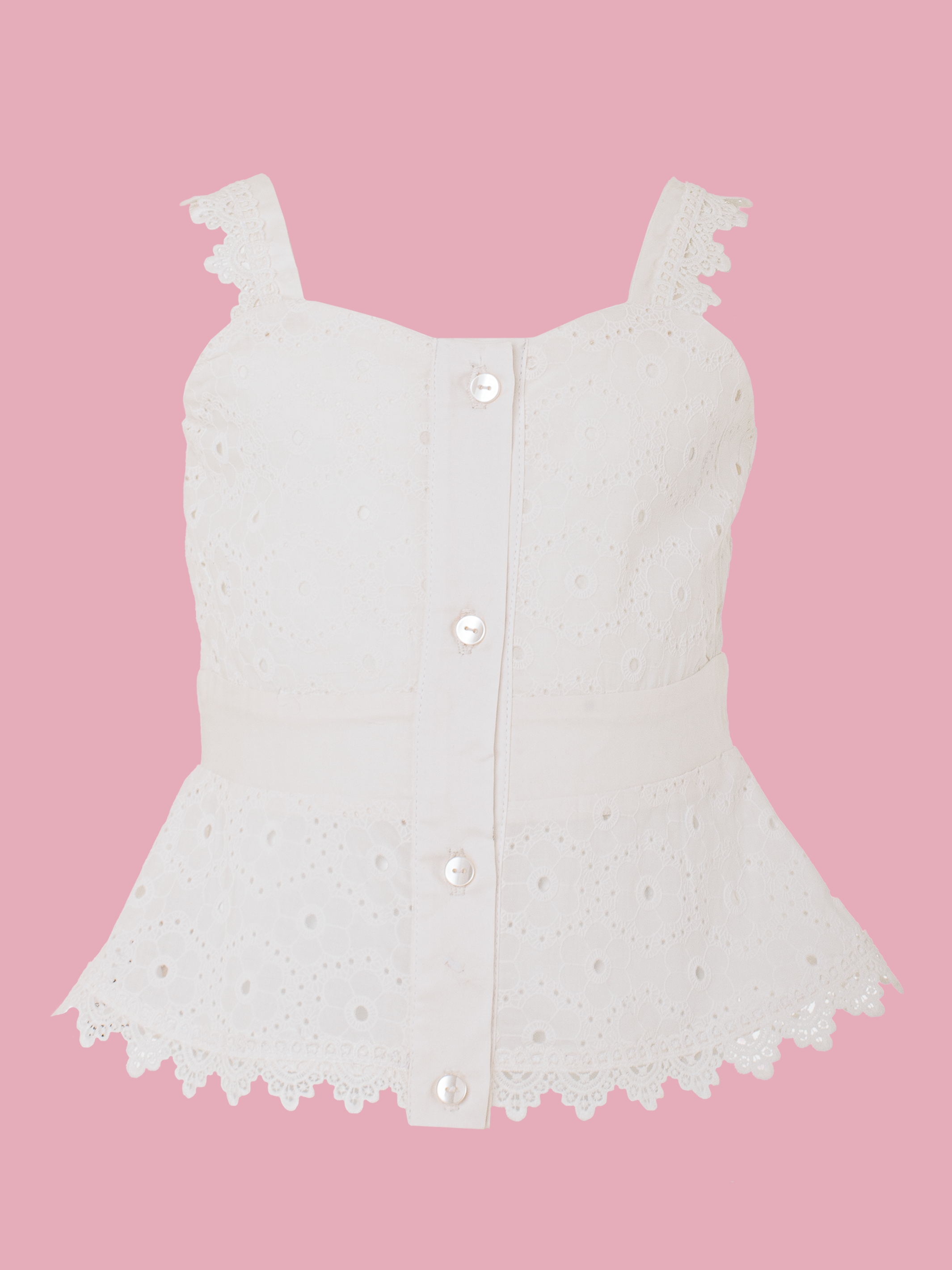 blusas elegantes para niñas en algodón con diseño delicado y fresco