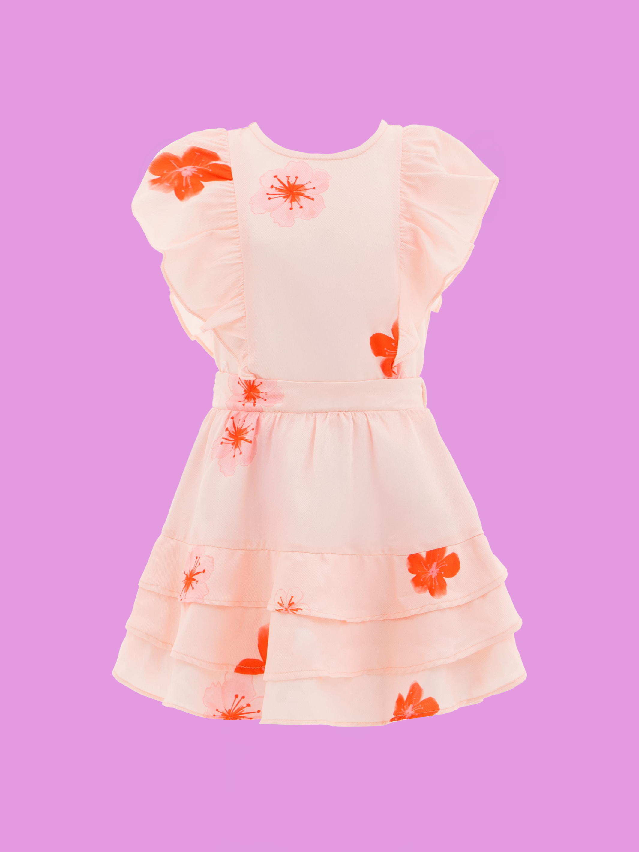 Conjuntos de ropa para niñas de moda con brillo suave y caída delicada