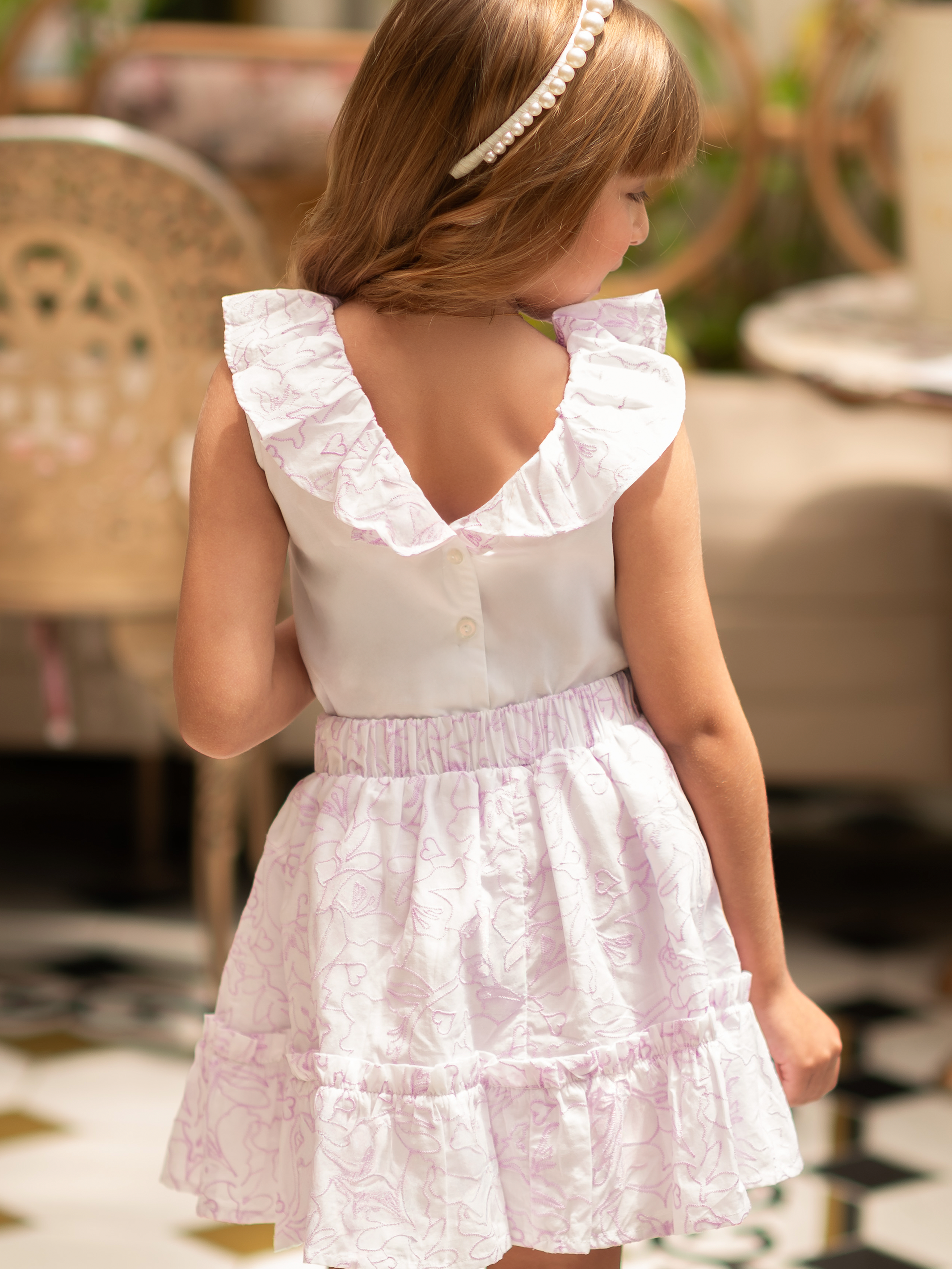 Conjuntos de ropa para niñas de moda con look fresco y elegante