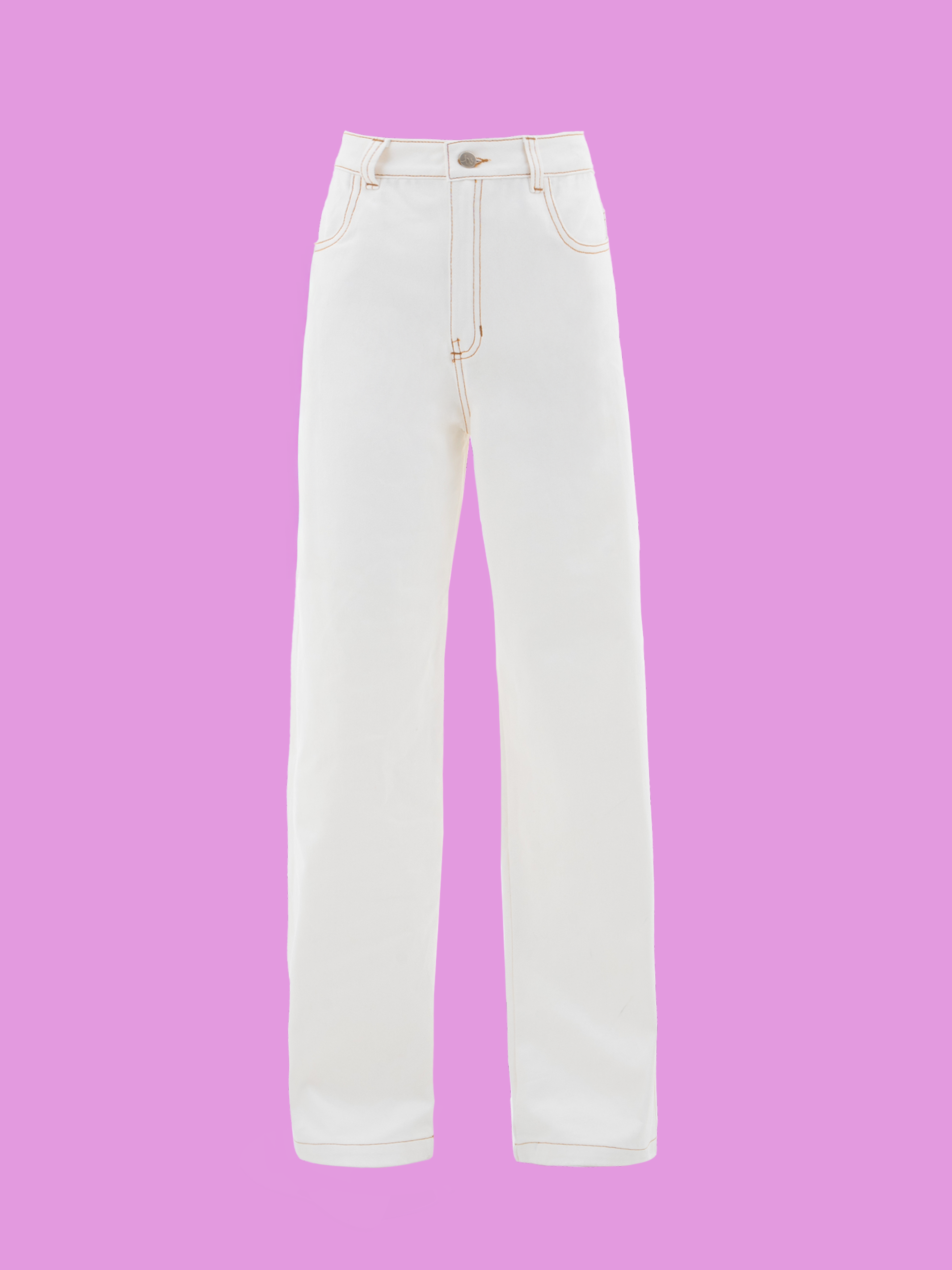 Pantalones de jean juveniles con bolsillos traseros