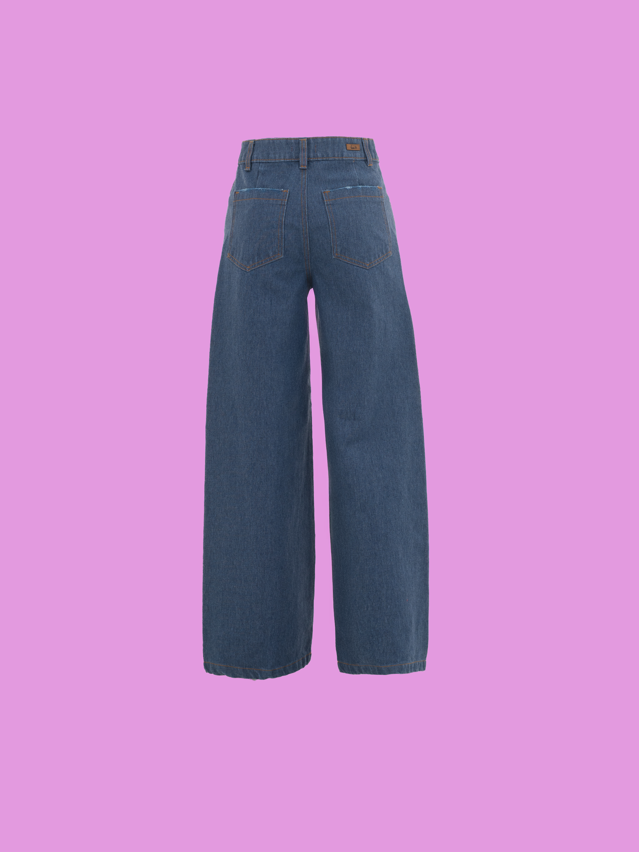 Jeans juveniles de corte amplio para looks modernos