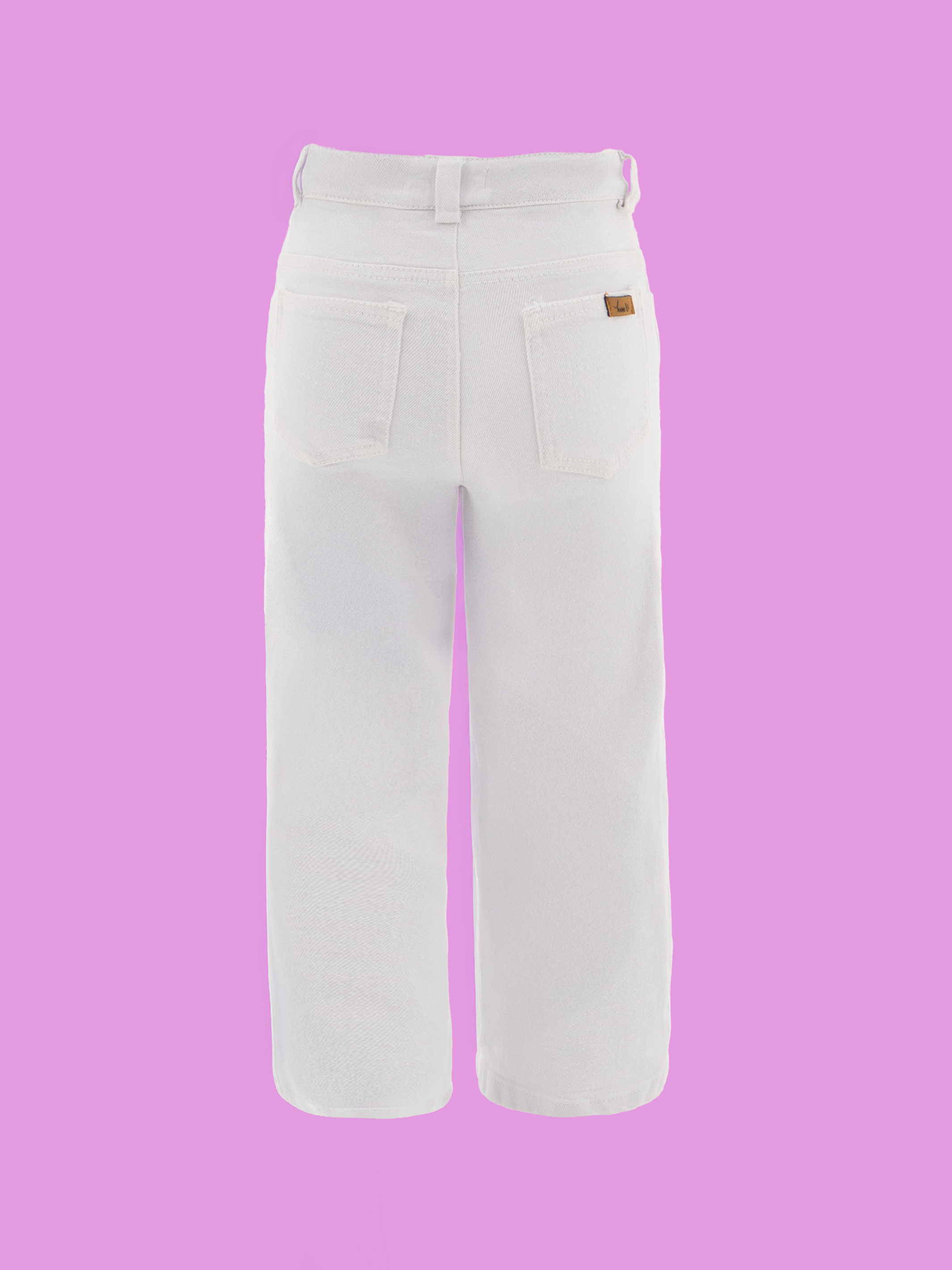 Jeans para niñas en índigo fáciles de combinar