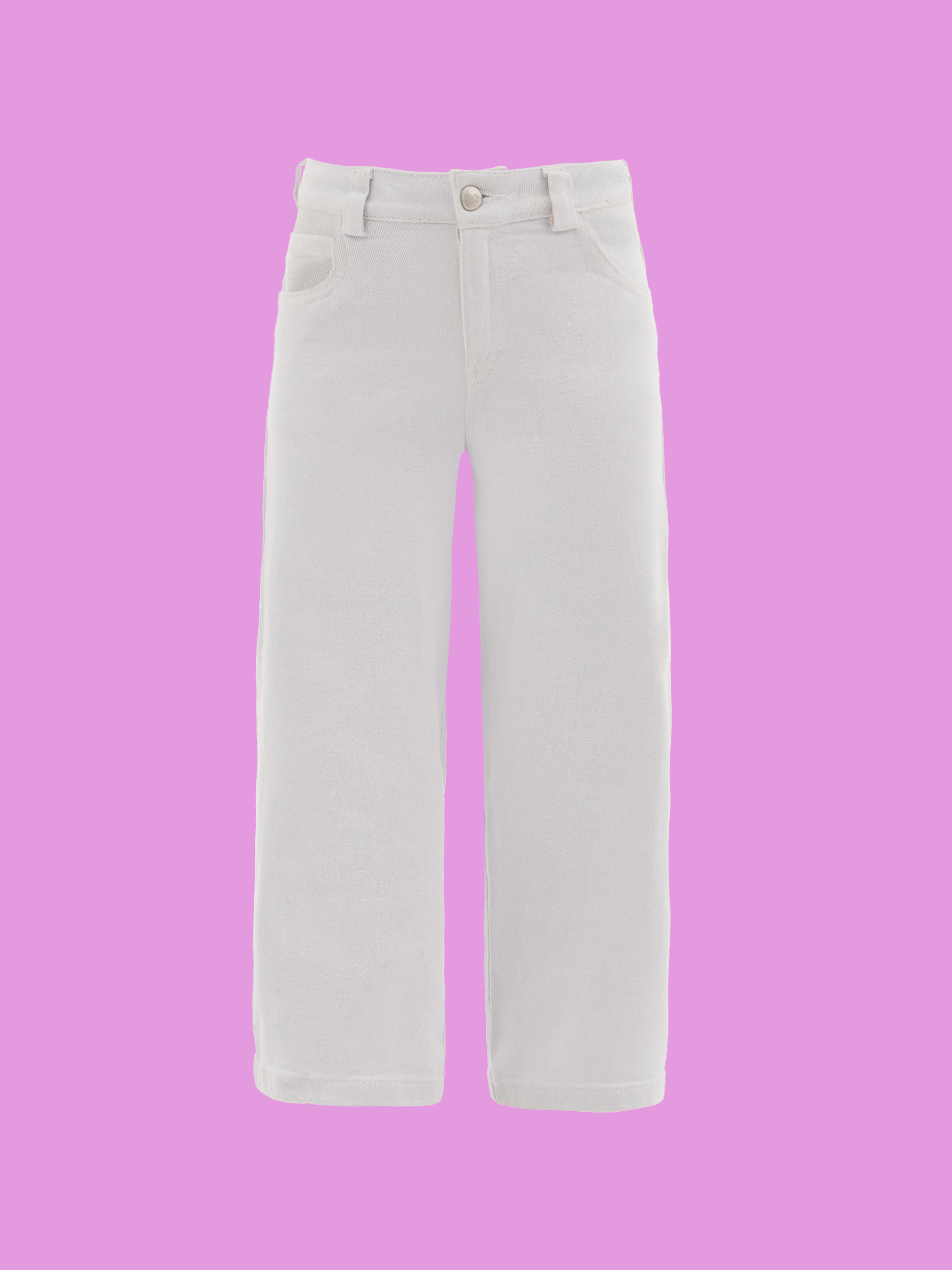 Jeans casuales para niñas con diseño cómodo