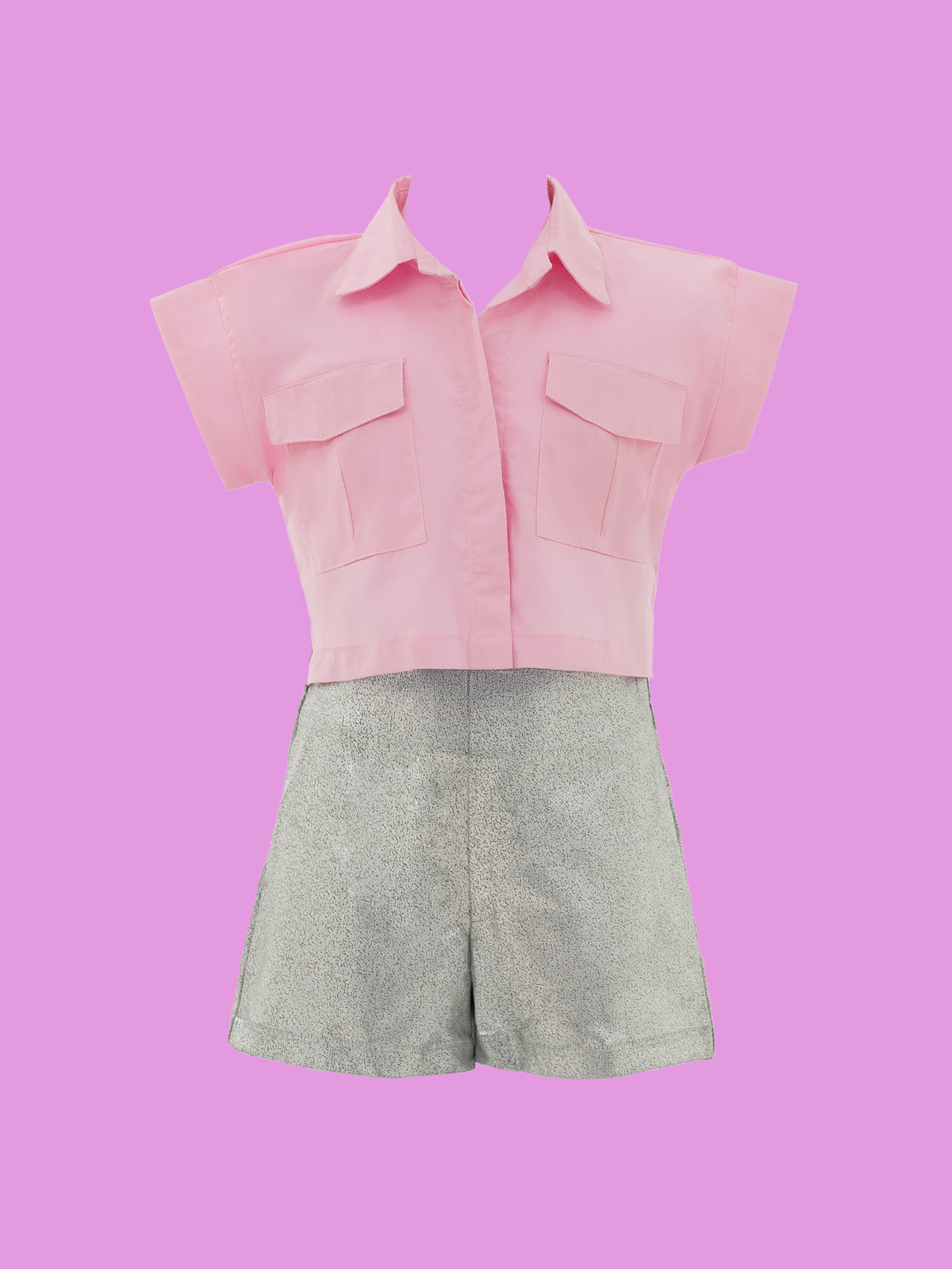Conjuntos ropa para niñas con diseño moderno y detalles funcionales