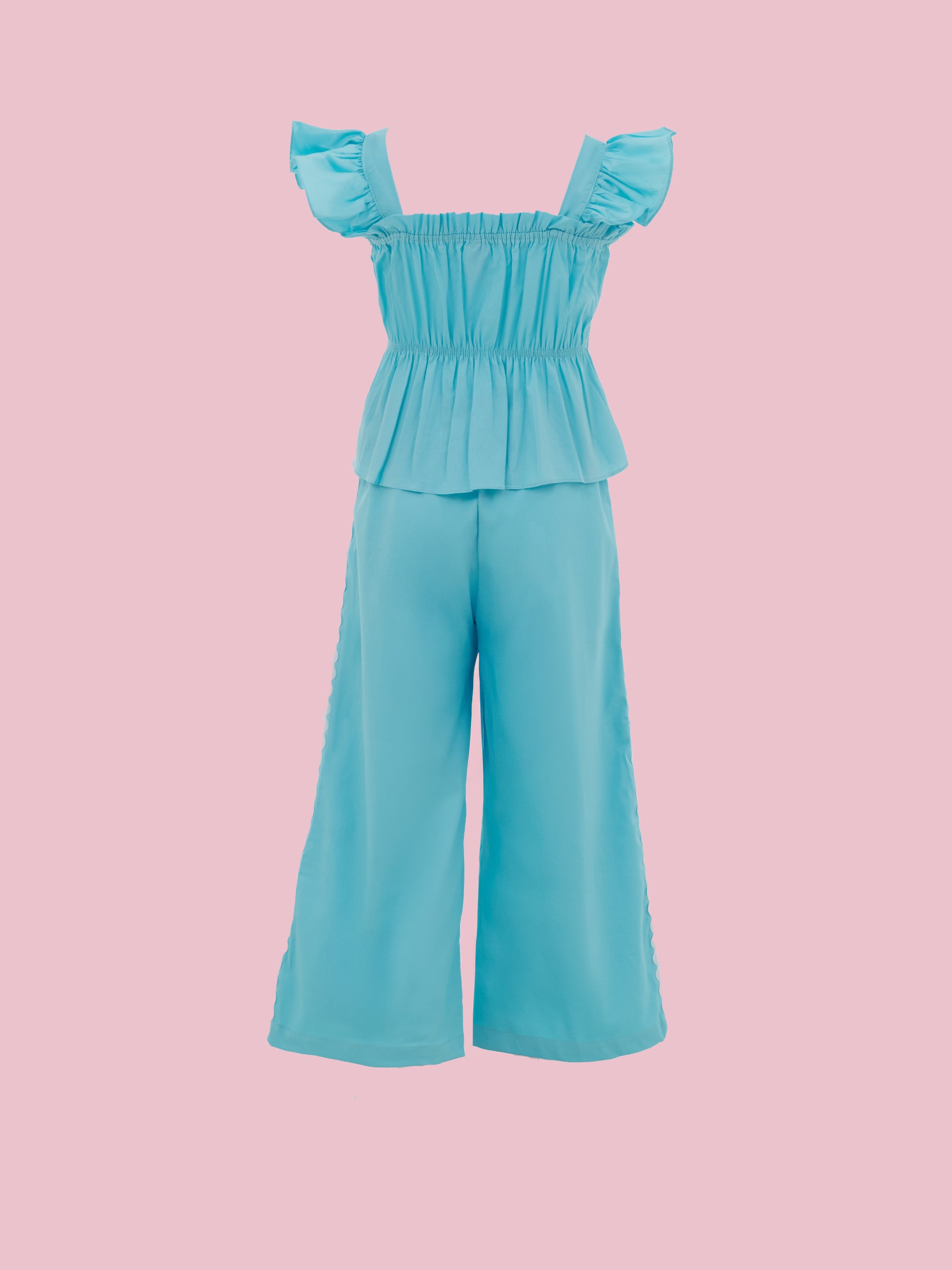 Conjuntos ropa para niñas con cintas laterales y detalles delicados 