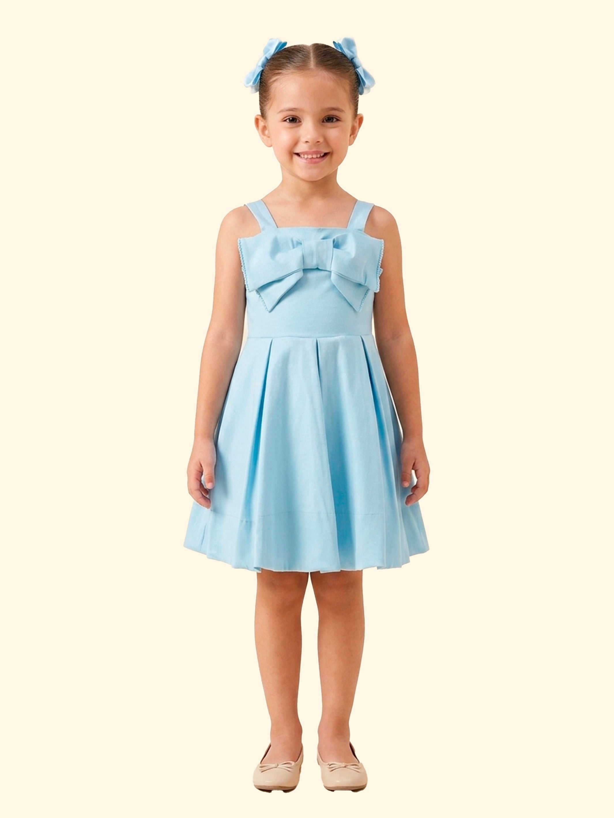 vestidos modernos de niña en tafeta con zipper