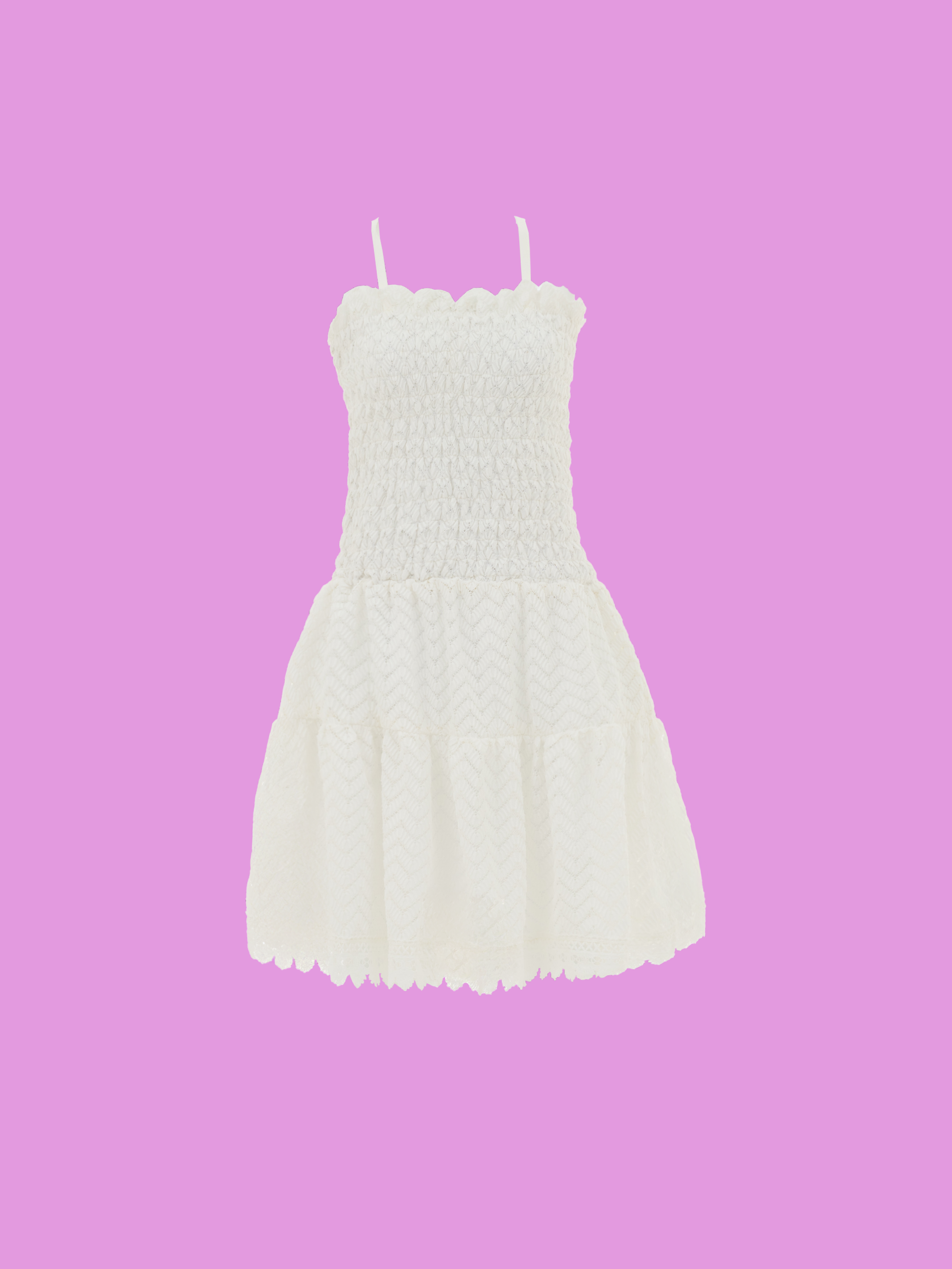 vestidos juveniles de moda con ruedo en guipiur