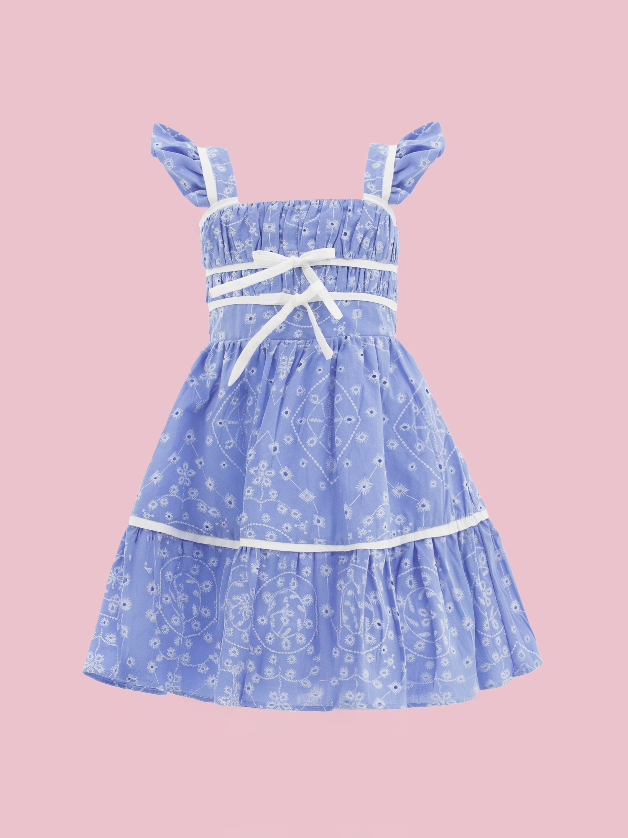 vestido de niña fresco para celebraciones familiares